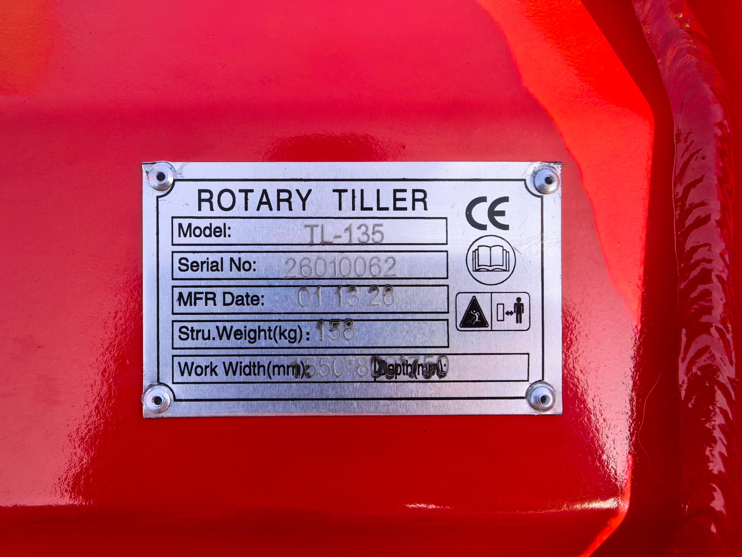 Rotavátor Tauros TL-135 - Obrázek 5