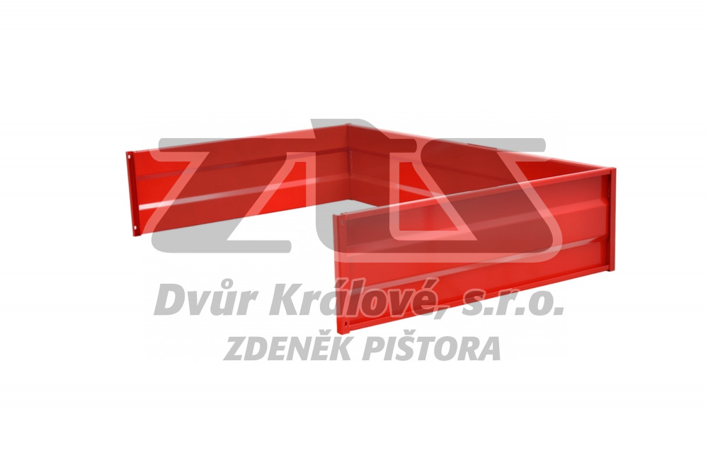 Bočnice pro traktorovou plošinu KRPAN PT 125 - Obrázek 2