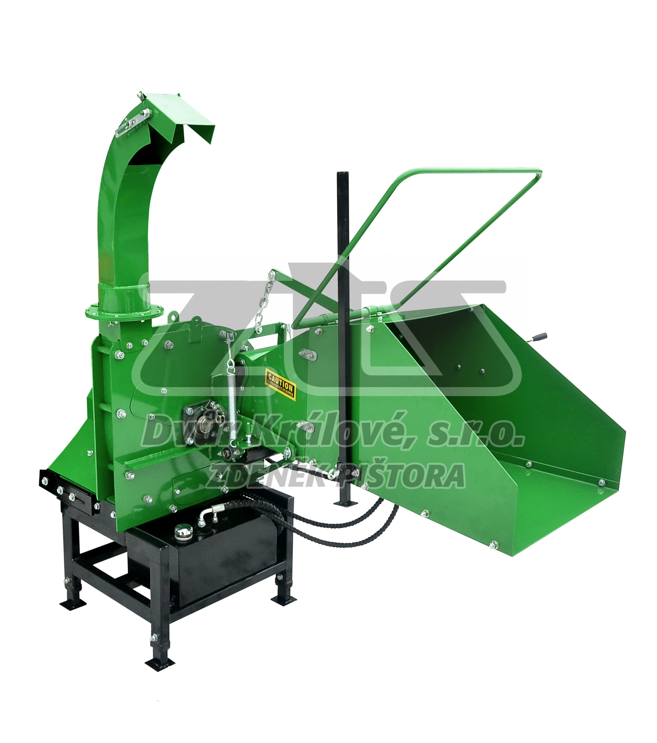 ŠTĚPKOVAČ NESENÝ S HYDRAULICKÝM PODAVAČEM